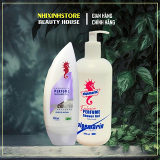 Sữa tắm cá ngựa hương nước hoa algemarin exclusive perfume shower gel 300/600ml