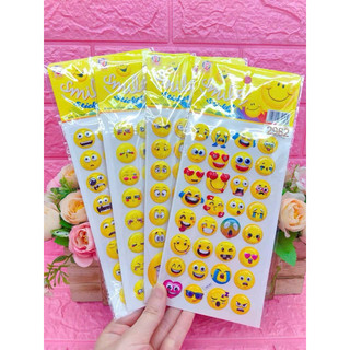 1 miếng sticker nổi icon cảm xúc trang trí điện thoại