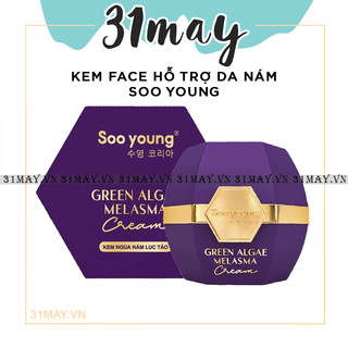 Kem face nám lục tảo soo young chính hãng 30g