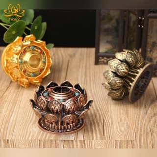 Đế Cắm Kinh Luân Hình Bông Sen 2 Tầng, Thiết Kế Bắt Mắt, Vừa Nhiều Loại Kinh Luân, Nhiều Màu Sắc