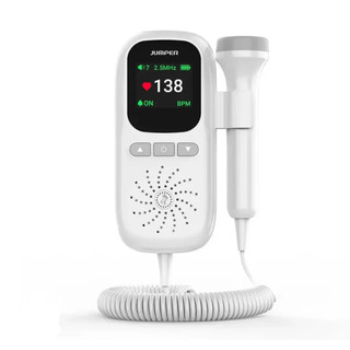 (hỏa tốc) Máy đo tim thai cá nhân cầm tay pin sạc Jumper JPD-100F, hàng xuất Đức