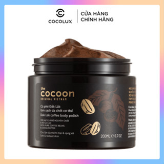 Tẩy Tế Bào Chết Body Cocoon Dak Lak Coffee Body Polish Cà Phê Đắk Lắk 200ml (Mã Mới)