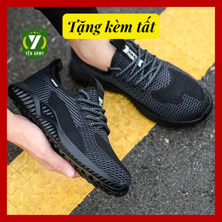 Giày Bảo Hộ Lao Động Nam Thể Thao CANARY 819 Siêu Bền - Chống Đinh Chống Cắt - Tặng Kèm Tất Chân