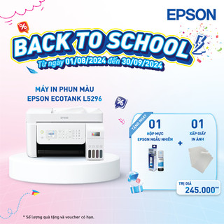 Máy in phun màu epson l5296 đa chức năng đáp ứng nhu cầu in hoàn chỉnh cho doanh nghiệp