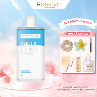Nước tẩy trang mắt và môi Maybelline New York Eye & Lip Makeup Remover 150ml Rosslyn