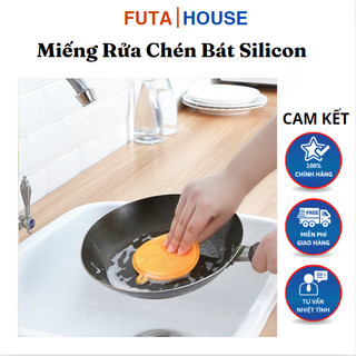 Miếng rửa chén bát silicon dụng cụ rửa chén bát siêu bền