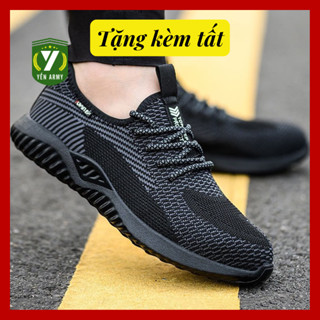 Giày Bảo Hộ Lao Động Nam Thể Thao AQX 819 Chính Hãng - Chống Đinh Chống Cắt - Tặng Kèm Tất Chân