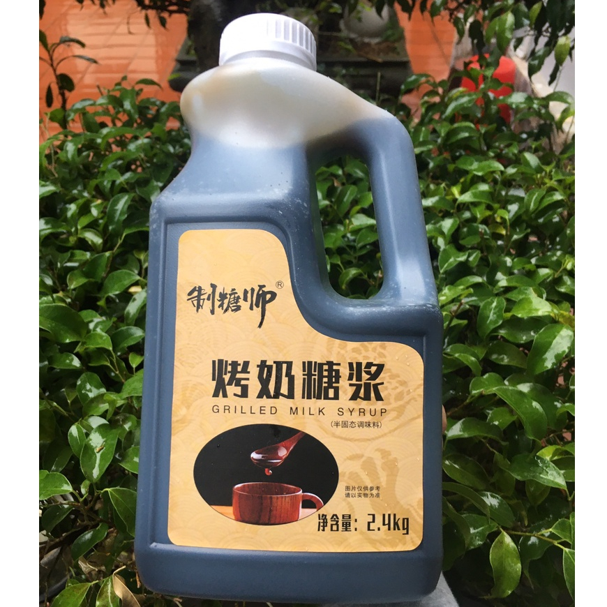 Siro Sữa Nướng (2.4kg) - Pha Chế Chuẩn Vị Trà Sữa Nướng Đài Loan