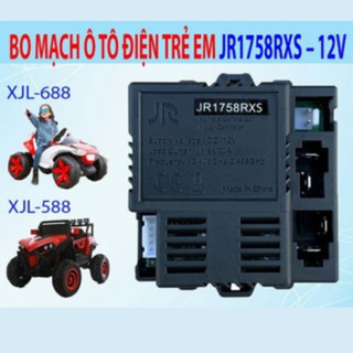 combo mạch và điều khiển xe ô tô điện trẻ em jr1858 688 - 588- điều khiển xe xjl588 - mạch xe xjl688