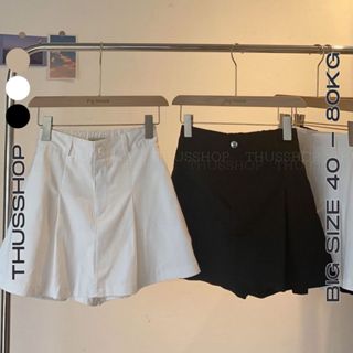 [XẢ KHO LẺ SIZE] Quần Giả Váy Chất Kaki Cạp Lưng Thun Sau ,Quần Sooc Nữ BIG SIZE Dáng A có lót trong dễ phối đồ TA-158