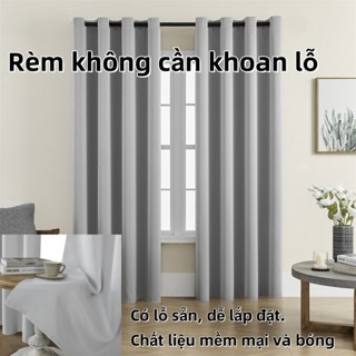 Rèm Cửa Màu Trơn Hiệu Ứng Che Nắng 95% Trang Trí Nhà Cửa Rèm Phòng Ngủ Phòng Khách Văn Phòng