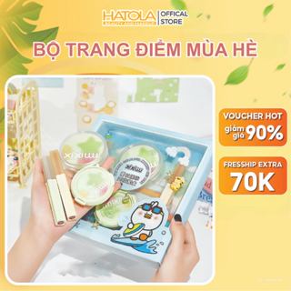 Bộ trang điểm mùa hè cao cấp HATOLA set makeup đầy đủ cho mọi loại da, set quà tặng dễ thương ý nghĩa