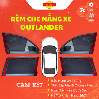 Rèm Che Nắng Loại 1 Chính Hãng Mr Ô Tô ,Thiết Kế Cho Xe MITSUBISHI OUTLANDER  . Bảo Hành 24 Tháng