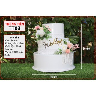 Thùng Tiền Bánh Kem - Mã TT03 - abshop com vn