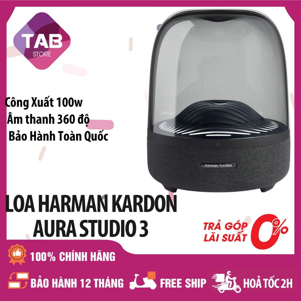 Loa Bluetooth Harman Kardon Aura Studio 3 - Mới Chính Hãng (Bảo Hành 12T)
