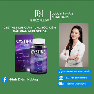 [CHÍNH HÃNG] CYSTINE PLUS GIẢM RỤNG TÓC, KIỀM DẦU GIẢM MỤN ĐẸP DA