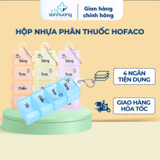 Hộp nhựa phân thuốc ngày Hofaco .