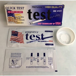 10 Que Thử Thai Quick Test phát hiện thai sớm - Nhanh chóng - Đơn giản - Chính xác