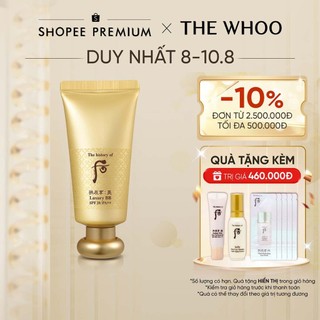 Kem BB trang điểm cao cấp The history of Whoo Gongjinhyang Mi Luxury BB Cream SPF20/PA++ 45ml