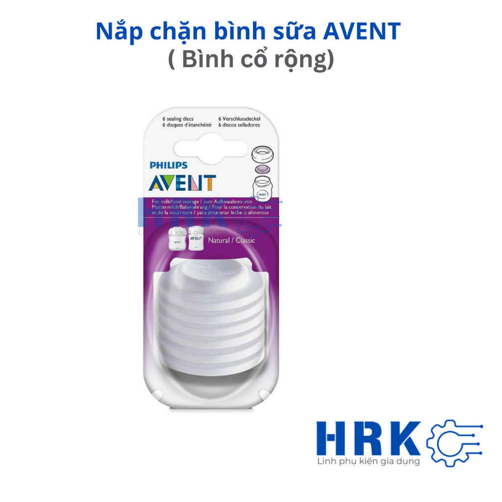 01 Nắp chặn cho bình sữa philips AVENT Natural