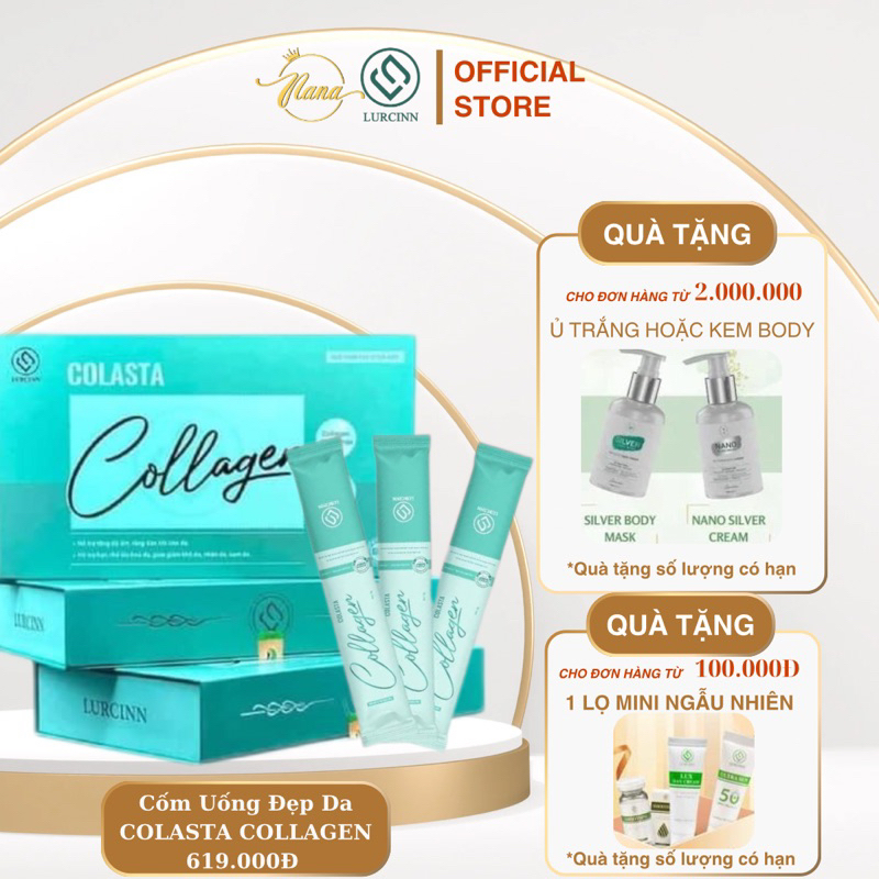 cốm colasta (hộp 30 gói)