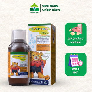 Fitobimbi Ferro C.Bổ Sung Sắt,Kẽm,Vitamin C.Tăng Đề Kháng,Bổ Máu Cho Bé