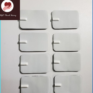 Cặp Miếng Dán Xung Điện máy vật lý trị liệu MPT812 và DoctorHome va Dr.Ho (9cm X 6cm)