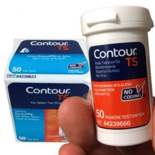 Que thử đường huyết Contour TS (hộp 25 que)