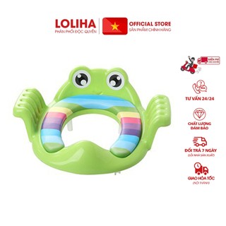 ⛔giadungduylong⛔ thu gọn bồn cầu có đệm