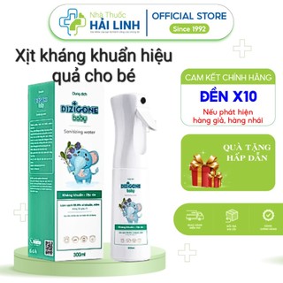 Xịt kháng khuẩn Dizigone baby 300ml ⚡️ Tặng quà ⚡️ Giúp vệ sinh tay chân, đồ chơi, đồ dùng, phòng và bảo vệ bé
