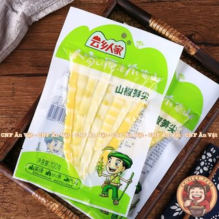 Măng trúc cay yuyu tứ xuyên măng cay giòn 90g