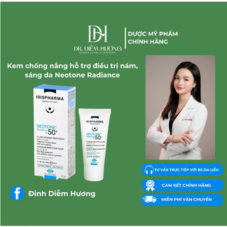 Kem chống nắng hỗ trợ điều trị nám, sáng da Neotone Radiance SPF50+ ISISPharma
