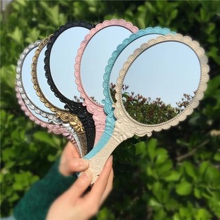 (Sale 19k) Gương hoàng cung, gương cầm tay công chúa, gương soi mi_dụng cụ nối mi _Đức Eyelash