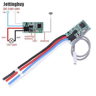 Mạch Thu sóng RF 433MHz, Điều Khiển Tắt Mở Led Mini 3.6V ~ 24VDC