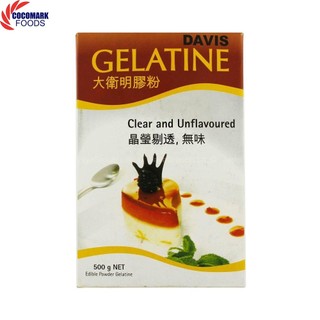 BỘT VÀ LÁ DAVIS GELATINE POWDER 500g