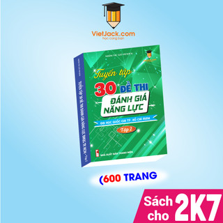 Sách - tuyển tập 30 đề thi đánh giá năng lực đại học quốc gia tp hồ chí minh - vietjack