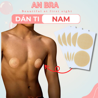 Set 10 miếng dán che ti ngực dành cho nam giới AN 1.7
