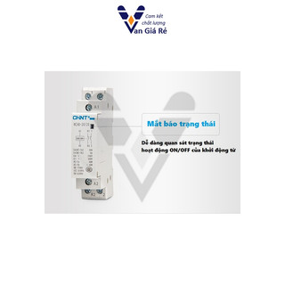 Khởi động từ 1 pha (Contactor) 20a ChiNT NCH8-20/20