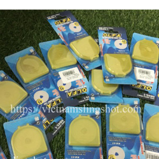 Lưỡi Dao Tròn OLFA Nhật đường kính 45mm Lưỡi Dao Tròn Cắt Chun Cắt Vải