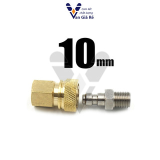 Bộ khớp nối nhanh + van nạp 1 chiều