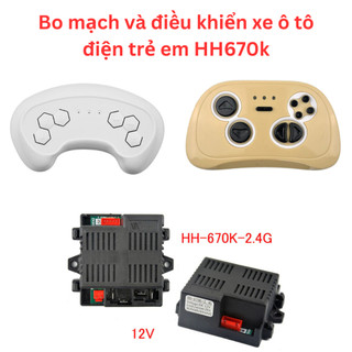 Combo mạch và điều khiển ô tô điện trẻ em HH670k