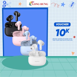 Tai nghe Bluetooth True Wireless Havit TW967 - Hàng chính hãng - Bluetooth ổn định, âm thanh mạnh mẽ, độ trễ thấp