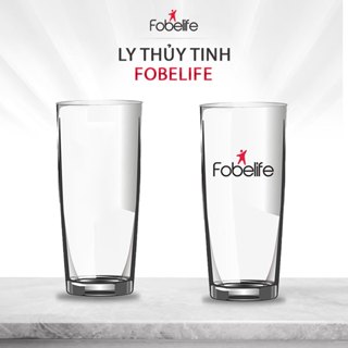 (GIFT) LY THỦY TINH FOBE CÓ CHIA VẠCH PHA SỮA 300ml