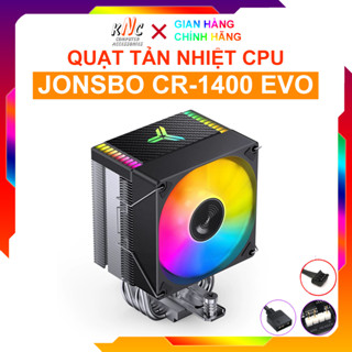 Quạt Tản Nhiệt CPU Jonsbo CR-1400 Evo Led 5v ARGB Đồng Bộ Mainboard Hub Coolmoon - Hàng Fullbox