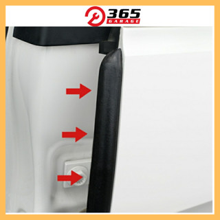 Bộ 2 sợi gioăng cao su cột B lõi thép gắn cửa ô tô xe hơi chống bụi cách âm giảm tiếng ồn