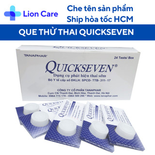 Que thử thai Quickseven, thử thai sớm chính xác, đơn giản, tại nhà MS 16