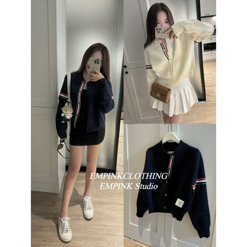 EMPINKCLOTHING/ ÁO THO.M BOMBER Dáng mới