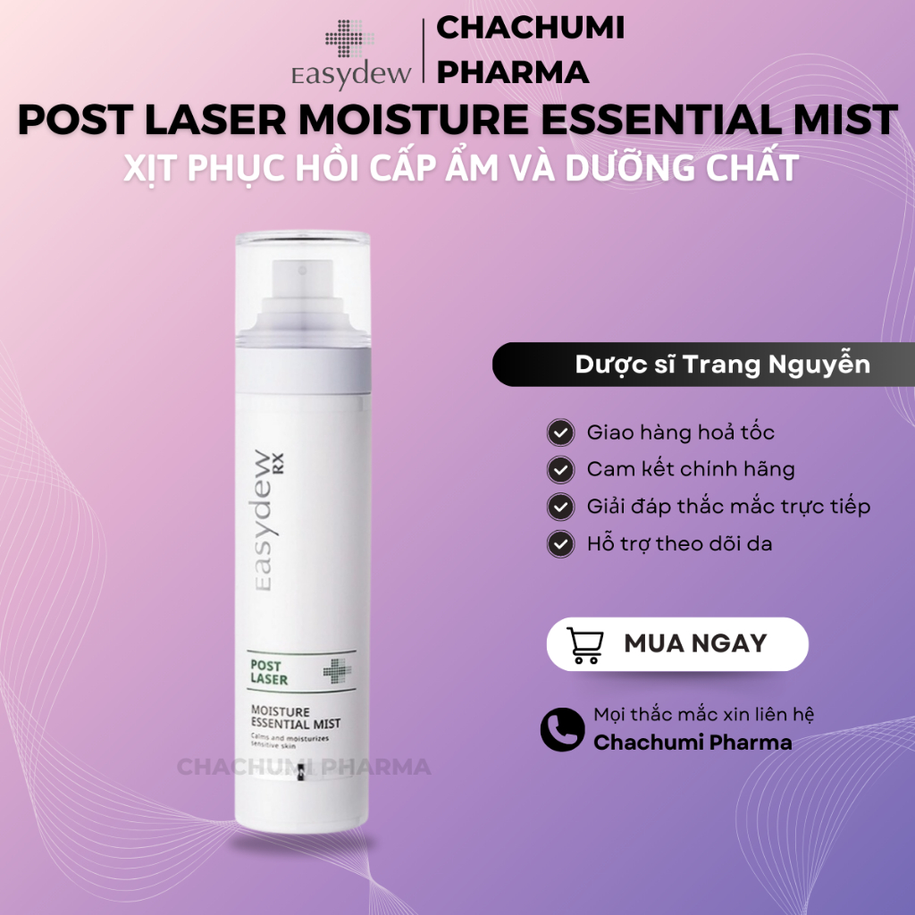 ASCE plus EXOMIST Platinum SR Xịt Khoáng Phục Hồi Cấp Ẩm Làm Dịu Da Exosome (Viên nang đông khô 20mg