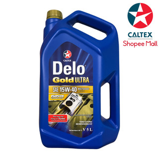 Nhớt ô tô Caltex Delo Gold Ultra 15w40 / 20w50 cho máy diesel [ 5L ]