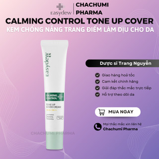 Kem chống nắng Easydew Ex Calming Control Tone Up Cover trang điểm làm dịu cho da 40ml